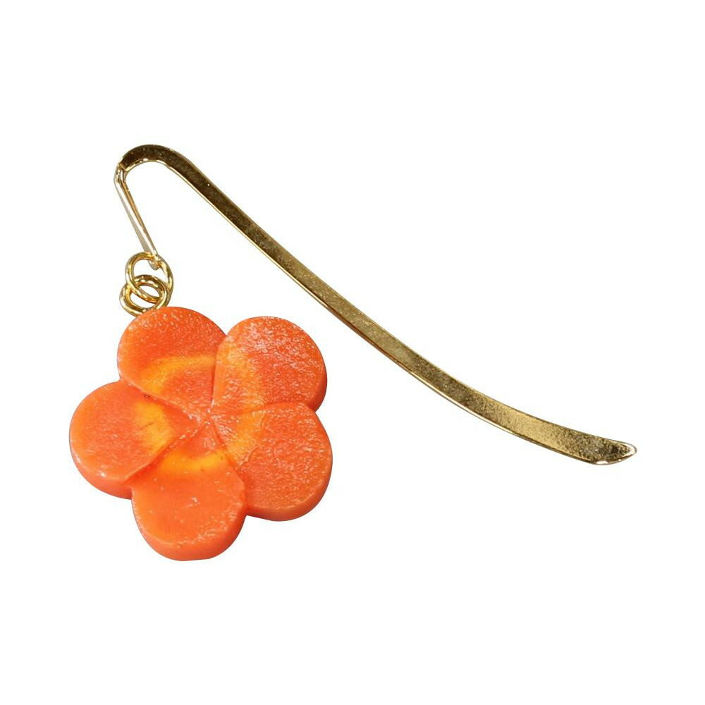 日本職人が作る 食品サンプル しおり 花人参 IP-652 文具・玩具 文具