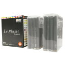 ルプルーム 72色Aセット(黒軸) 3000B-72A 文具・玩具 文具