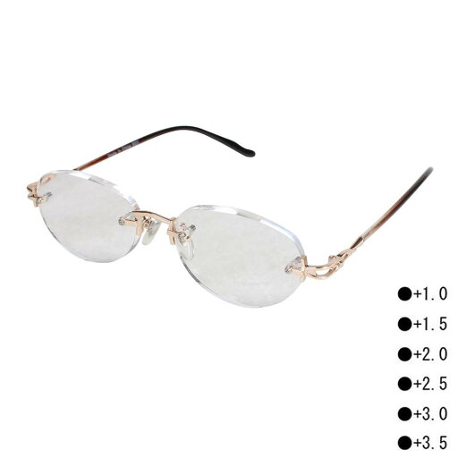 シニアグラス 老眼鏡 縁なし おしゃれ ERK-05 +2.0 健康グッズ 衛生用品 シニアグラス 老眼鏡 縁なし おしゃれ ERK-05 +2.0 健康グッズ 衛生用品
