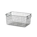63674 スタッキングバスケット ブラック 家具/収納 収納用品(3)