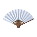 扇子 白扇子 女物細骨 茶竹 SC12 文具・玩具 文具