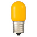 OHM LEDナツメ球装飾用 T20/E17/0.8W/30lm/黄色 LDT1Y-H-E17 13 インテリア 照明