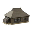トタン屋根農家 茶 S025-3 文具・玩具 玩具(3)