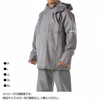 コヤナギ レインウェア エースガッツ ジャケット AG-35J グレー　M スポーツ・アウトドア アウトドア