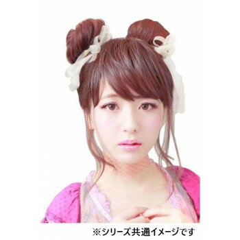 ★プリシラ 総手植前髪ウィッグ サイドロングカールバング FX-103 耐熱 TBK・ブラック 服飾雑貨 小物(手袋・マフラー等)
