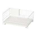 パール金属 スキット 珪藻土トレー水切りバスケット ホワイト HB-4985 家事用品 台所用品