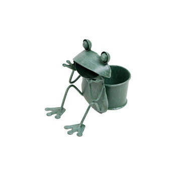 カエルプランター背面　4817 ガーデニング・DIY・防殺虫 ガーデニング・花・植物・DIY