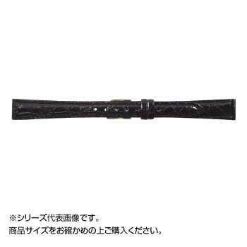MIMOSA(ミモザ) 時計バンド DM腹ワニ 10mm ブラック (美錠:銀) WDM-A10 時計/ジュエリー/アクセサリ その他 MIMOSA(ミモザ) 時計バンド DM腹ワニ 10mm ブラック (美錠:銀) WDM-A10 時計/ジュエリー/アクセサリ その他