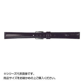MIMOSA(ミモザ) 時計バンド キッド 10mm ネイビー (美錠:銀) ZK-N10 時計/ジュエリー/アクセサリ その他