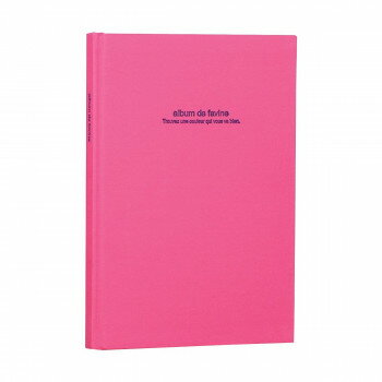 ナカバヤシ　ドゥファビネ100年アルバムブック式　B5　ピンク　アH-B5B-141-P 文具・玩具 文具