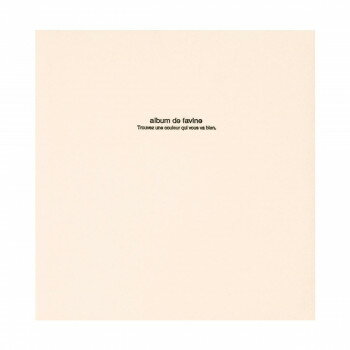 ナカバヤシ　ドゥファビネ100年アルバム　ビス式　L　ホワイト　アH-LD-191-W 文具・玩具 文具