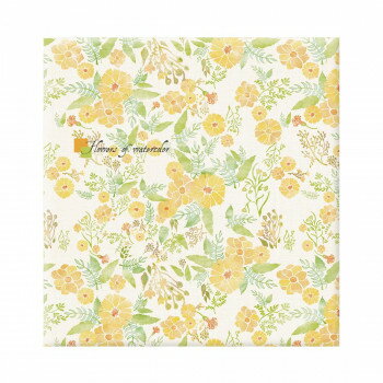 ナカバヤシ　NCLフヤスアルバム　L-10フラワーオブウォーターカラー　10L-1208 文具・玩具 文具