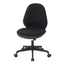 ナカバヤシ 高耐荷重チェア ブラック CKT-111-BK 家具/収納 オフィス収納