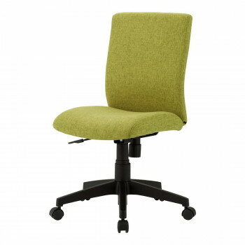 ナカバヤシ　ファブリックチェア　グリーン　RZC-501G 家具/収納 オフィス収納