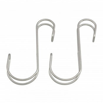 横ブレ安定S字フック 95348 家具/収納 収納用品