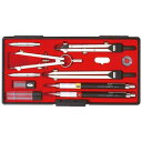 KD型製図器 SE 14品組 鉛筆製図セット 010-0005 文具・玩具 文具