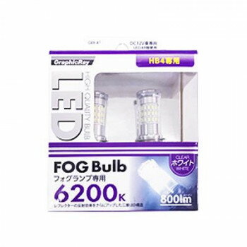 アークス(axs) GRX-41 LEDフォグランプ用バルブ 6200K ホワイト スポーツ・アウトドア カー・自転車