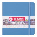 ターレンス アートクリエーションスケッチブック レイクブルー 12×12CM T9314-214M 441831 文具・玩具 文具