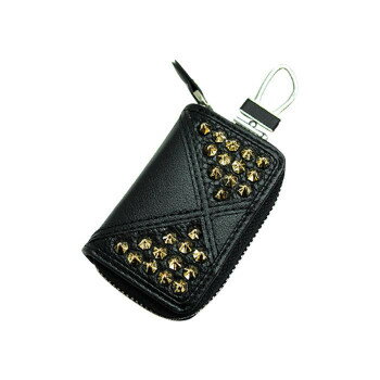 AWESOME(オーサム) スマートキーケース スタッズまみれ ゴールドスタッズC ASK-SM03 スポーツ・アウトドア カー・自転車