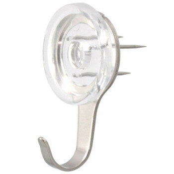 スリーピン フック クリア お徳用 12個 3170095 ガーデニング・DIY・防殺虫 ガーデニング・花・植物・DIY