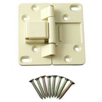 KZ-240 折戸蝶番 PH404 アイボリー 1個入 72240 ガーデニング・DIY・防殺虫 ガーデニング・花・植物・DIY