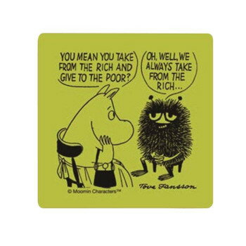 MOOMIN(ムーミン) コースター Moomin The Rich OPD060059 家事用品 台所用品