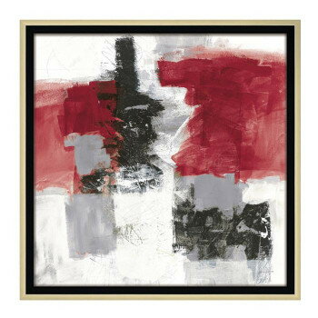 ユーパワー アブストラクト コレクション ジェーン デイビス「アクション レッド ブラック」 AC-05042 ..