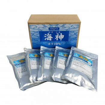 川合肥料　海藻系活力材　海神　100g×5 ガーデニング・DIY・防殺虫 ガーデニング・花・植物・DIY