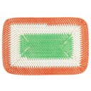 ジョリーラタン プレイスマット オレンジ 10218911051 家事用品 台所用品