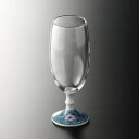 有田浪漫 ビールグラス 鉄仙唐草 INT-102-6-3 家事用品 食器