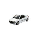 ホンウェル 1/43スケール プジョー 206CC ホワイト オープントップ 421670 文具・玩具 玩具