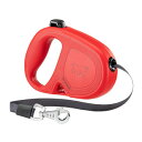 ファープラスト 犬用リード フリッピー ワン テープ M 5m レッド 75093222 ペット用品 ペット 犬用品