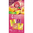 ポンパドール 4アソートフルーツティー 8TB(4種×2袋)×12セット 71168 軽食品 飲料