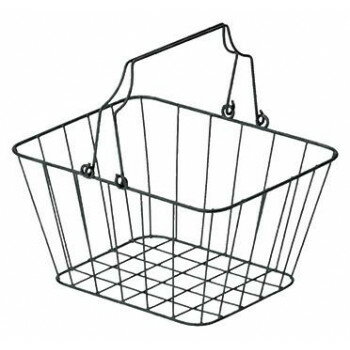 アンティーク調ストアバスケット M 55-64 家具/収納 収納用品