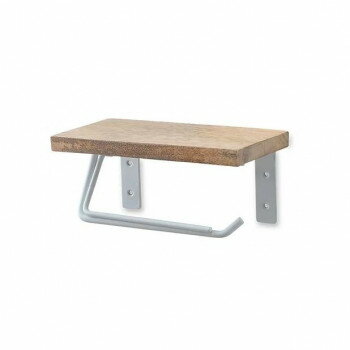 トイレットペーパーホルダー シングル ホワイト 41370 家事用品 トイレマット・カバー類