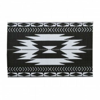 日本製 洗えるレジャーシート ネイティブ 約87×140cm モノトーン 2127240 スポーツ・アウトドア アウト..