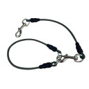 おでかけワイヤーリード 黒 022402 ペット用品 ペット 犬用品