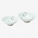 西海陶器 波佐見焼 枝小鳥 平碗セット 11105 家事用品 食器