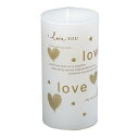 キャンドル I LOVE YOU 24134 その他ライフグッズ(趣味) 癒しグッズ・アロマ関連