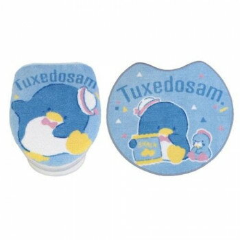 トイレ2点セット(洗浄・暖房便座用フタカバー&トイレマット) サンリオ タキシードサム SB-622-S 家事用品 トイレマット・カバー類 トイレ2点セット(洗浄・暖房便座用フタカバー&トイレマット) サンリオ タキシードサム SB-622-S 家事用品 トイレマット・カバー類