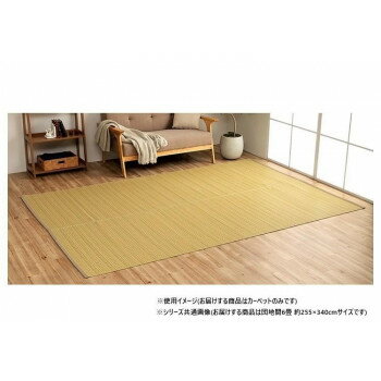 日本製 洗えるい草調カーペット ベージュ 団地間6畳 約255×340cm 1090030020502 インテリア 敷物・カーテン 日本製 洗えるい草調カーペット ベージュ 団地間6畳 約255×340cm 1090030020502 インテリア 敷物・カーテン