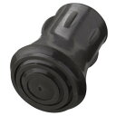 ケイ・ホスピア杖アクセサリー杖先ゴム キャラクター用 16mm 黒 ベビー/シルバー 介護用品