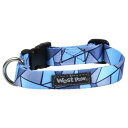 West Paw ウェスト・ポウ おでかけカラー ブルーフラクタル M CL042BLF ペット用品 ペット 犬用品(4)