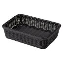 洗えるPPバスケット BK ON-153BK 家具/収納 収納用品