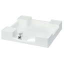 テクノテック 洗濯機用給水栓付防水パン フォーセットパン TPF640SE-CW2-GN 専用ガードなし ニューホワイト 家電 生活家電