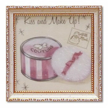 ミニゲル アートフレーム ノーマン ワイアット ジュニア「プリティ パウダー」 NW-02004 インテリア そ..