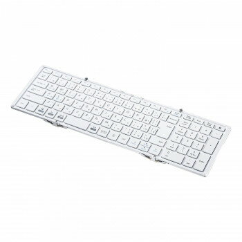 サンワサプライ Bluetooth 折りたたみフルキーボード ホワイト SKB-BT35W パソコン・AV機器関連 PC・携帯関連 サンワサプライ Bluetooth 折りたたみフルキーボード ホワイト SKB-BT35W パソコン・AV機器関連 PC・携帯関連