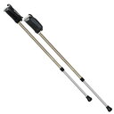 SINANO シナノ ウォーキングステッキ そふと安心2本杖 ベージュ 650182 ベビー/シルバー 介護用品