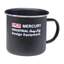 マーキュリー エナメルナマグ マットブラック ME049551 家事用品 食器