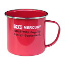 マーキュリー エナメルナマグ レッド ME049575 家事用品 食器